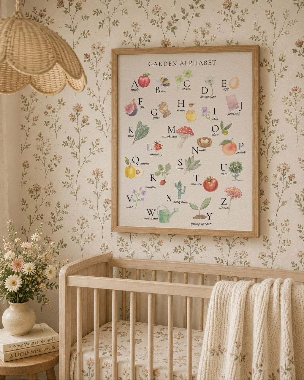 Garden Alphabet Print