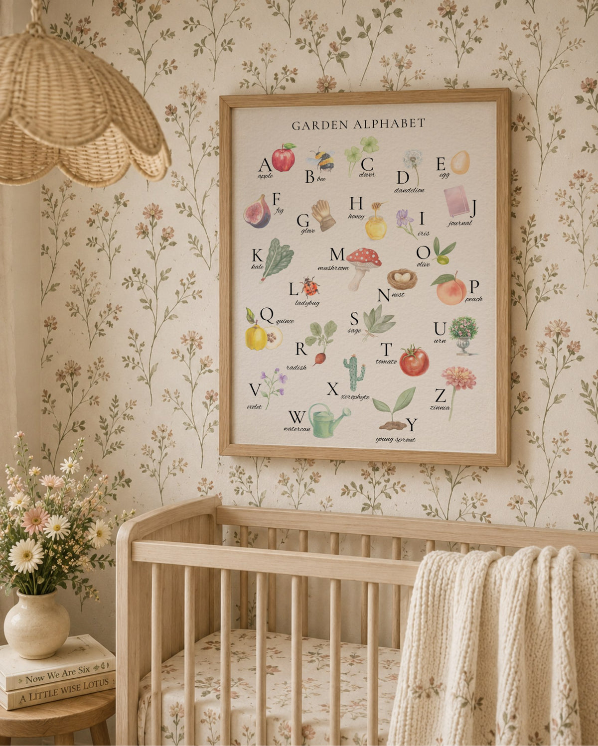 Garden Alphabet Print