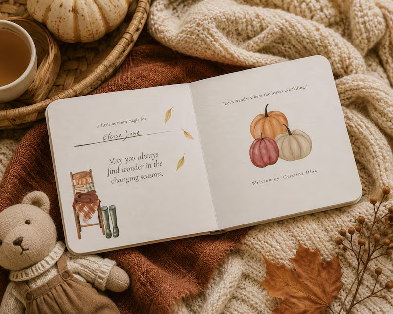 At the Pumpkin Patch Baby Board Book