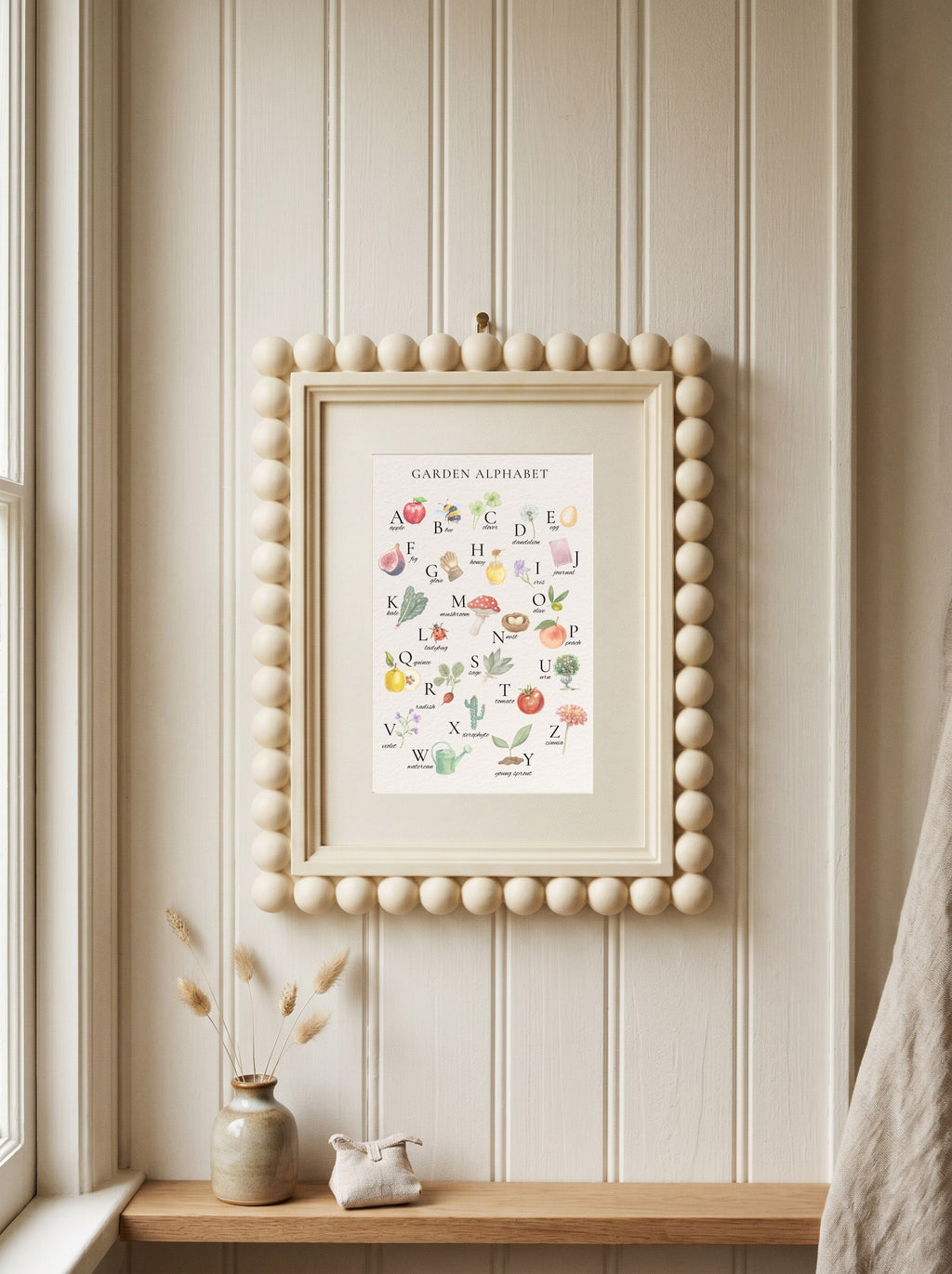 Garden Alphabet Print